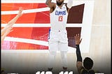 Paul George dropped 37 in Leonard’s absence and Clippers lead the series 3–2