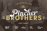 The Pincher Brothers Family Font