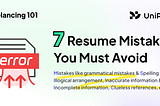 Freelancing 101: 7 Resume Mistakes You Must Avoid