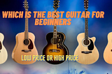 Which is the Best Guitar for Beginners