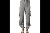 crescent-womens-brooklyn-satin-cargo-joggers-silver-1