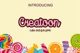 Creatoon Font