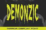 Demonzic Font 1