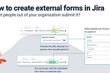 instruction how to create and share jira forms