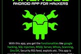 Best Android Hacking Apps| Top 23