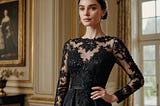 Elegant-Black-Dress-With-Sleeves-1