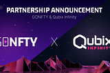 GONFTY x Qubix Infinity — Bringing Another Dimension of P2E Epic Robotic Battles To The Metaverse