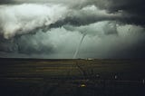 Picture of a tornado terrorizing the land and my dreams
