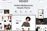 Vendy — Modern & Conversion-Friendly Multipurpose Shopify Theme for Fashion