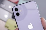 Image of a Purple iPhone