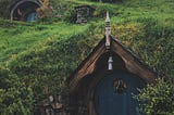 Hobbit-style underground houses