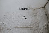 Subtle Lack Of Self-Respect