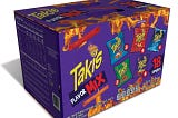 Ultimate Takis Chips Sampler: Fuego, Nitro, Crunchy Fajitas, and Blue Heat | Image