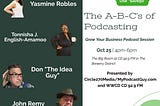 Open The Mic And Speak — Grow Your Business Podcast session next week!