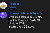 Token economics for Amplebot Utility Token [AMPB]