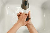 A friendly reminder to keep our hands clean (IG: @clay.banks)