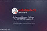 Infinitech Hackathon #Hybrid | Enhancing Finance Training — The INFINITECH Approach