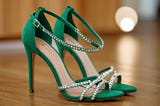 Strappy-Green-Heels-1