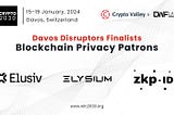 Elysium won First Place at Crypto2030 Davos