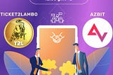 Ticket2Lambo partners with Azbit