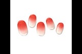 zinipin-semi-cured-gel-nail-strips-red-ombre-1