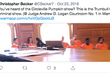 After bringing “shame and embarrassment to the legal profession”, Prosecutor Chris Becker wants to…
