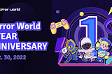 Mirror World 1st Anniversary Appreciation Letter