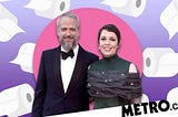 Olivia Colman’s husband stole roll of toilet paper from Buckingham Palace