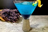 Lavender Haze X Bejeweled Cocktail— Grand One Lounge: The Home Bar Resource