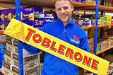 Kol gibi Toblerone!