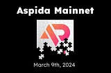 Aspida Mainnet Launch Announcement
