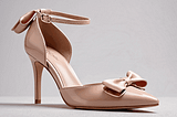 Nude-Heels-With-Bow-1