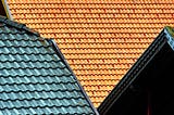 What types of roofing are common now?
