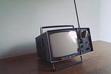 Small Television on a desk