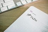 To do list by a keyboard