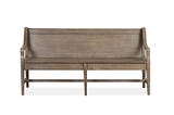 magnussen-home-paxton-place-dovetail-grey-bench-with-back-1