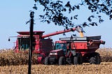 Tractor in the field-Midwest writing markets that pay writers.