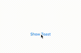 iOS: Animating your own toast view