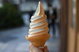 Soft serve ice cream