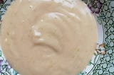 Miso and lime mayonnaise