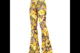 shopmytrend-smt-womens-high-waist-wide-leg-long-bell-bottom-yoga-pants-large-animal-floral-yellow-1