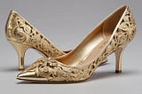 Gold-Shoes-Low-Heel-1