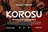 Korosu Font