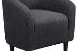 topeakmart-modern-upholstered-boucle-accent-club-chair-for-living-room-black-1