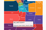 Tableau & Snowflake: COVID-19 by County Quadrants & Maps fixing Utah Counties