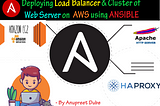 Deploying ⚖Load Balancer & Cluster of 🌐Web Server on ☁AWS using ANSIBLE (Ansible Blog-3)