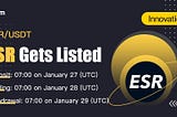 ESR can now be traded on XT.com