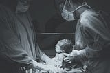 A newly born baby girl