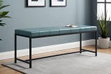 Steelside-Faux-Leather-Bench-1