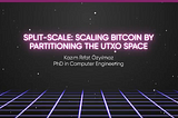 Split Scale: Scaling Bitcoin by Partitioning the UTXO Space
